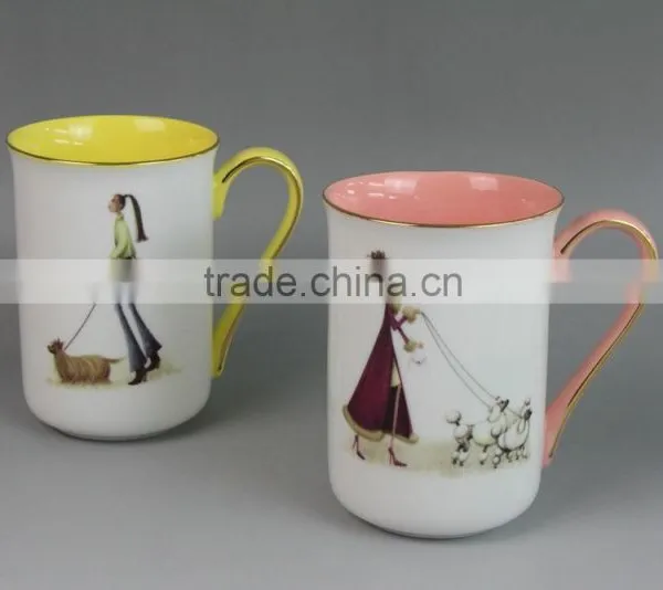 Ceramic Yellow Mug, Paintable Ceramics Mug, 200ml Mug photo-6