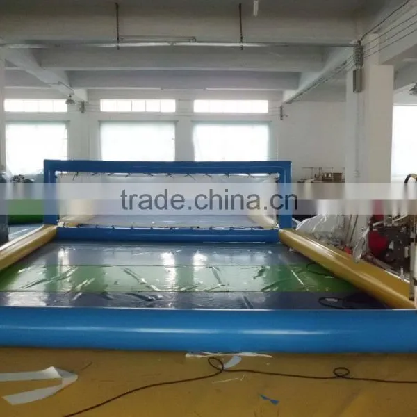 Factory Supply Inflatable Water Volleyball Field photo-3