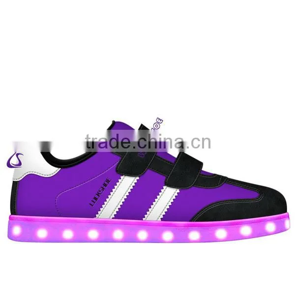 Original Shiny Design Kids LED Shoe, Top Selling Kids LED Skate Shoe, OEM KIDS LED Sport Shoe photo-5