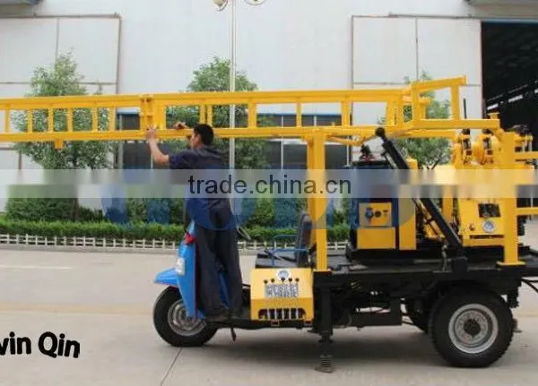 XYC-200 Muntipurpose Three Wheel Trailer Mounted Hydraulic Spindle Core Bore Drilling Machine photo-2