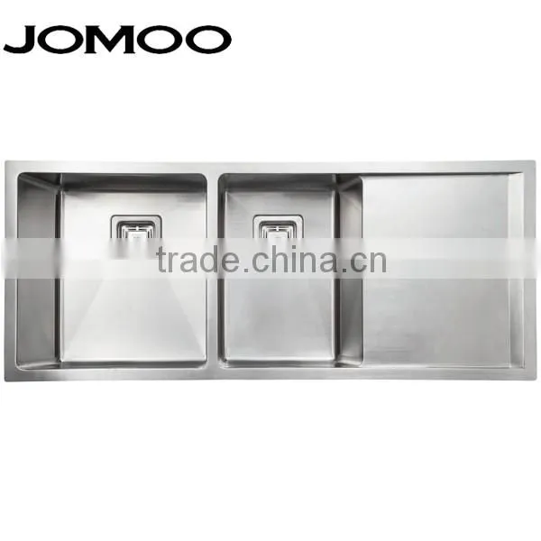 JOMOO Best Stainless Steel Double Bowl Kitchen Sink With Cutting Board Hot Sales Kitchen Sink photo-2