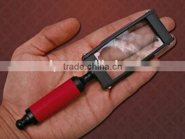 Click Me! 3X Handheld Magnifier Glass Square Magnifying Glass photo-2