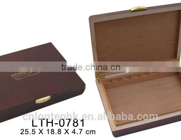 Small Cigar Wooden Package Box for Cigar Tube photo-3