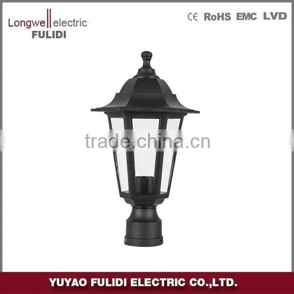 P613 Plastic Outdoor Lights for Pillars,garden Gate Light,cheap Post Light