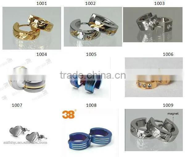 Small Hoop Earrings For Women Free Laser Logo Ear Jewellery photo-6