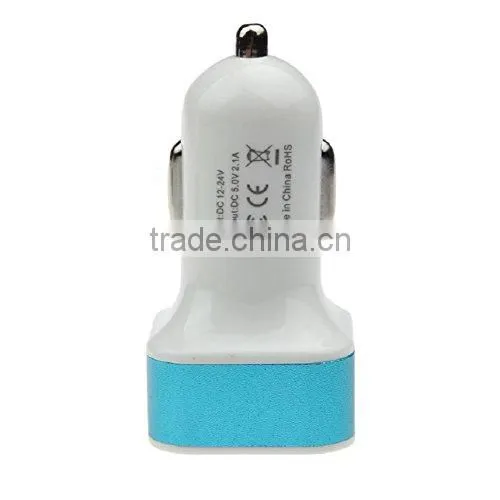 Promotional Mini Adapter Dual USB Car Charger