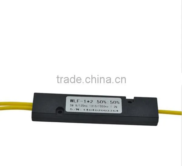 Hot Sale fc Upc 1*2 Fiber Optic PLC Splitter, Steed Tube Mini Fiber 1:2 Optical Splitter photo-2