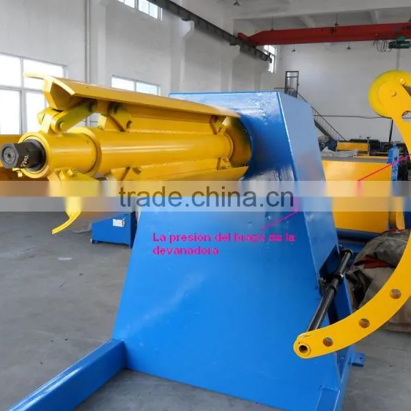 Hydraulic Steel Coil Uncoiler 10T photo-2