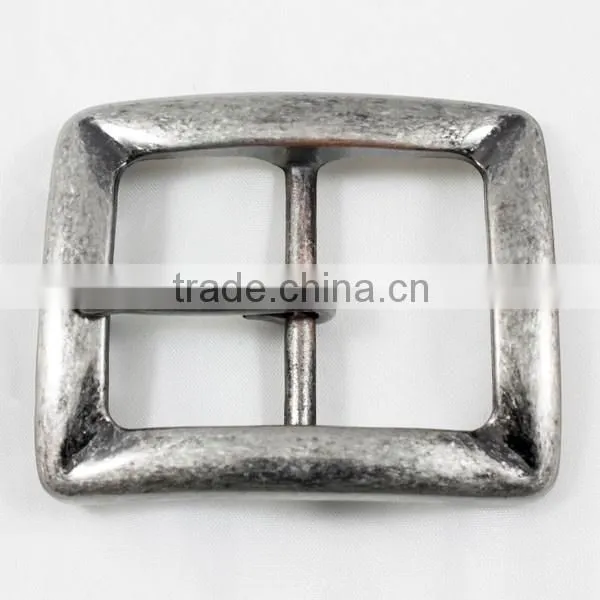 Nickel Antique Coat Belt Pin Metal Buckle photo-2