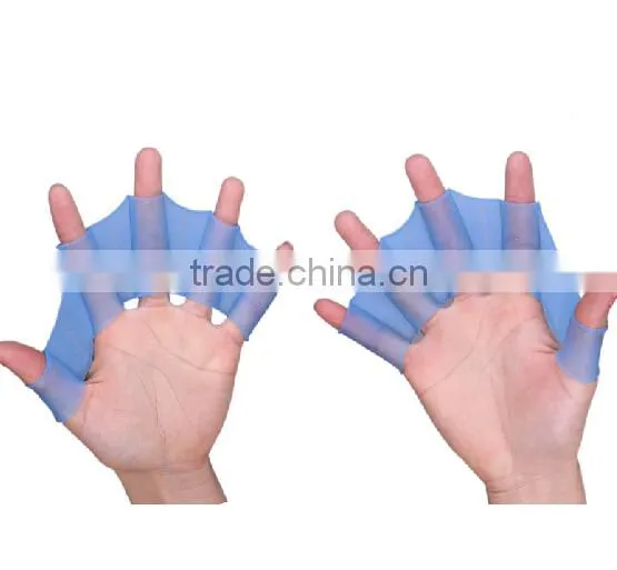 High Quality Silicone Swimming Hand Webbed , Swimming Hand Flippers , Silicone Water Gear Paddles photo-6