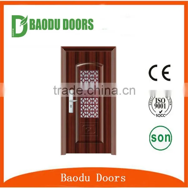 2016 New Style Security Door Cheap Exterior Steel Door Used Commercial Fire Doors photo-2