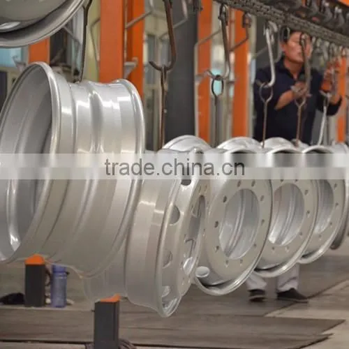 6.00x19.5 Tubeless Truck Steel Wheel for Medium Truck photo-2