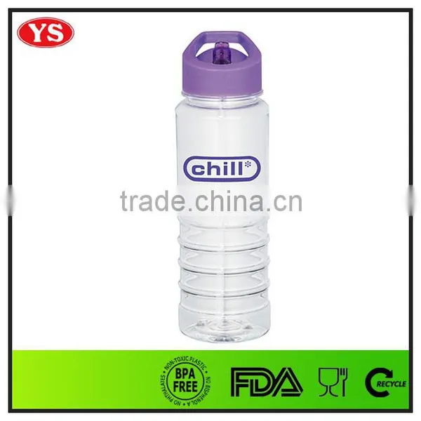 750ml Bpa Free Clear Water Tritan Tumbler Bottle photo-4