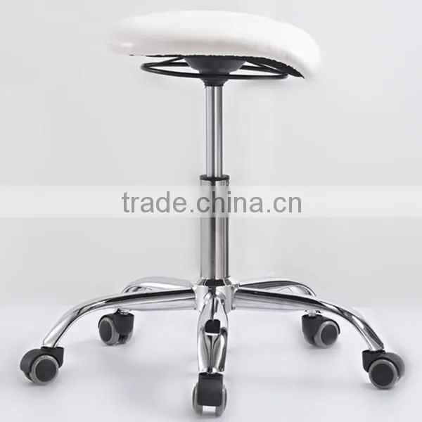New White PU Leather Dental Chair, Medical Chair, Clinic Chair photo-4