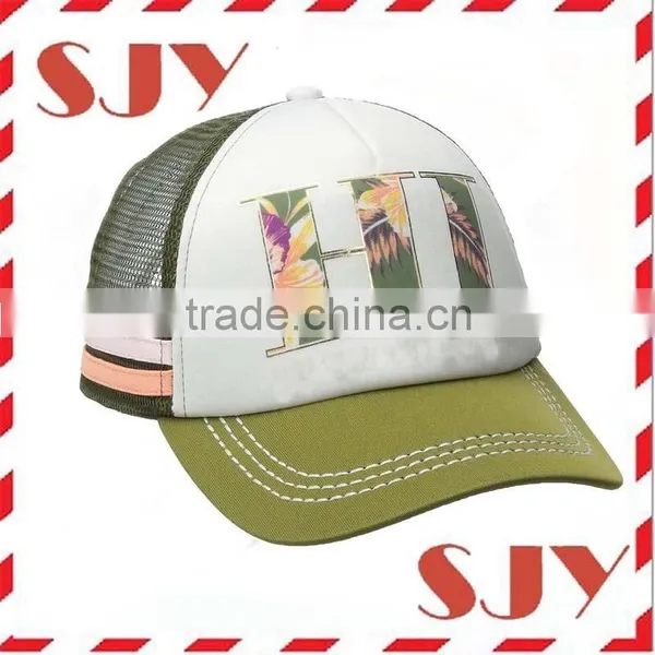 Custom Wholesale Printed Trucker Mesh Cap photo-5