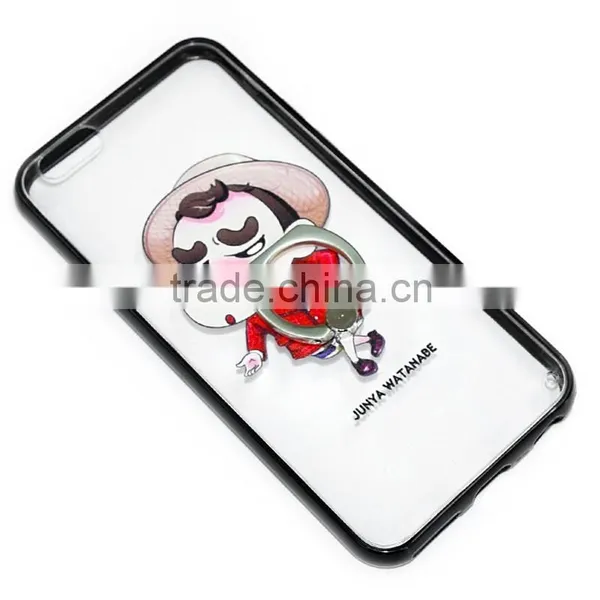 Print TPU+PC Combo Back Cover Bumper Case With Ring Kickstand for Huawei Honor Ascend Lite Mate8 P 9 Gr3 y 6 5 Max Plus 7 6 photo-6