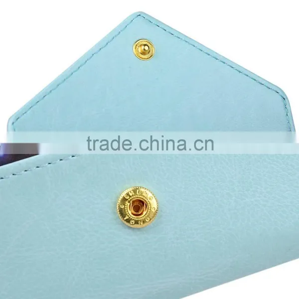China Leather Factory Envelope Bag for Name Card Holder Credit Card Case Business Card Pouch photo-5