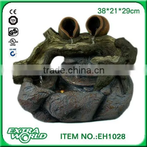 Interior Rockery Water Fountain for Terrace Garden Decoration