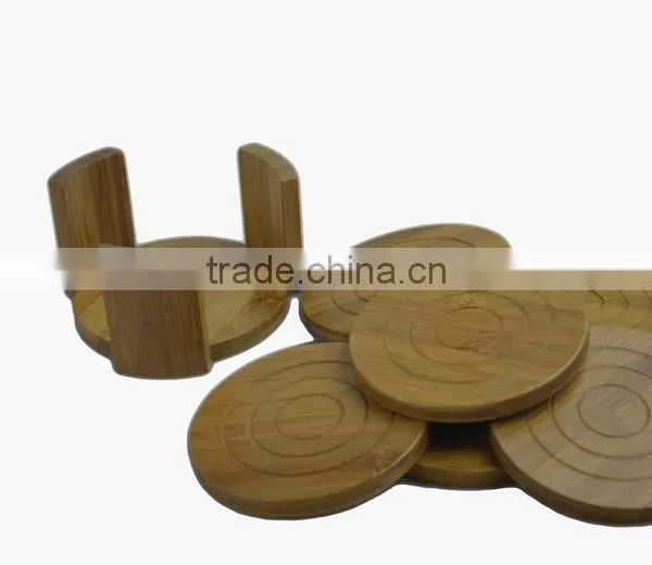 DT017/ Bamboo Table Mat,Bamboo Tea Mat With Holder photo-4