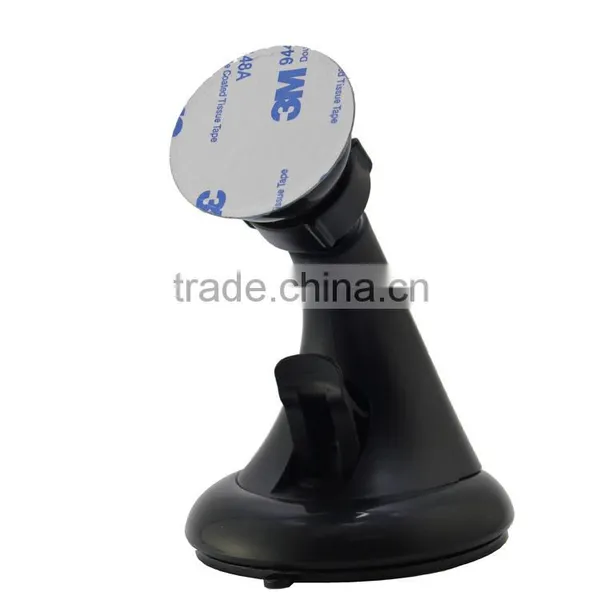 Universal Car Windshield Mount Mobile Holder Magnetic Phone Cradles Safe Drive Fully Adjustable One Key Lock photo-2