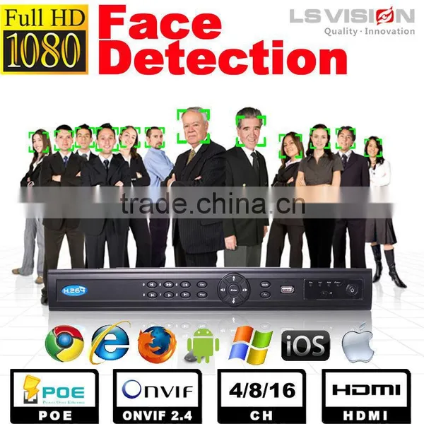 LS VISION High End Security System 8Ch 1080P IP CCTV Camera POE NVR Kit photo-2