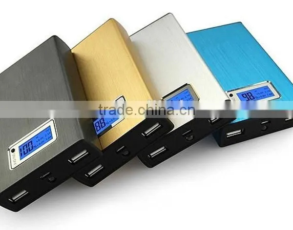 Promotional Gift Newest Model Metal Material Smart Portable 12000mah Power Bank photo-4