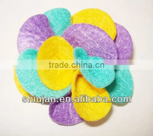 colorful Felt flower