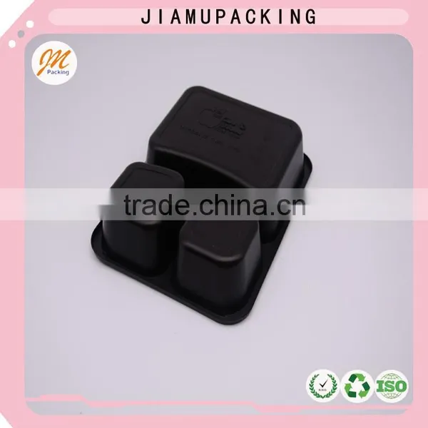 Hot Hot Hot Sale Black Plastic Disposable Microwave Lunch Box Food Container photo-2