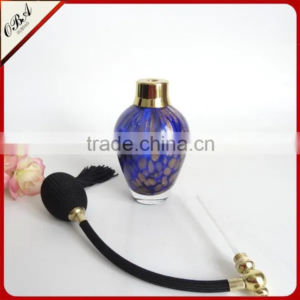 Wholesale Handmade Luxury Air Bag Glass Perfume Bottle , Custom Gasbay Spray Pump Glass Perfume Bottle 70ml photo-3