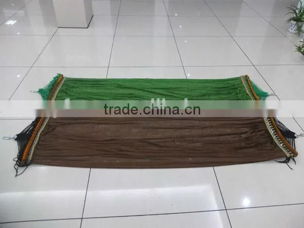 Large Single Hammock With Portable Folding Stand and OEM Mesh Color photo-2