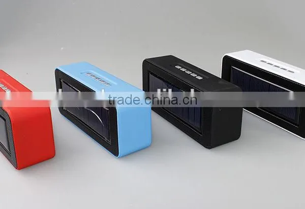 2016 Portable Mini fm Gift Bluetooth Wireless Solar Powered Speaker photo-6