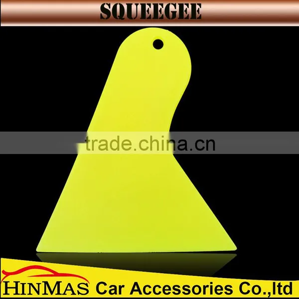 Small Yellow Wrapping Tool Squeegee for Car Wrapping