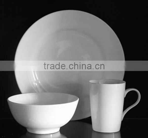 24pcs Bone China Dinnerware Sets Hotel Restaurant