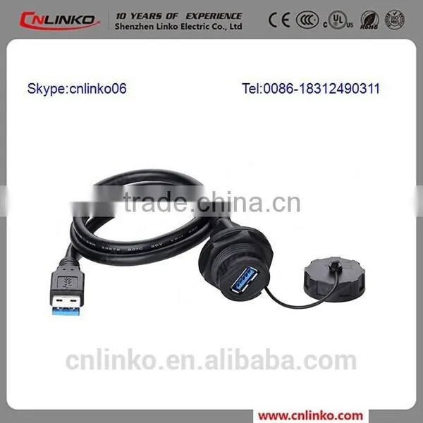 Electrical IP65 USB 3.0 Waterproof With USB Data Cable photo-2