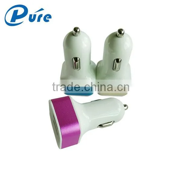 Factory Supplier Customized Portable 2 Usb 5v 2.1 Micro Car Charger Smart Phone Car Charger Car Usb Charger photo-6