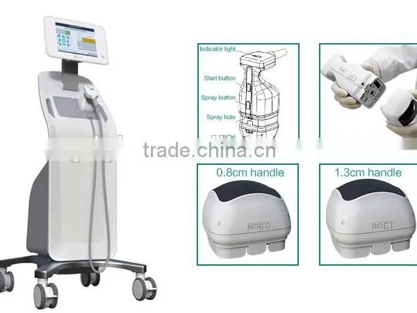 Pain Free 2016TOP DESIGN!lipo Ultrasound Hifu Beauty/GLM Hifu Back Tightening For Body/hifu Slimming Machine With CE Machine Portable photo-3