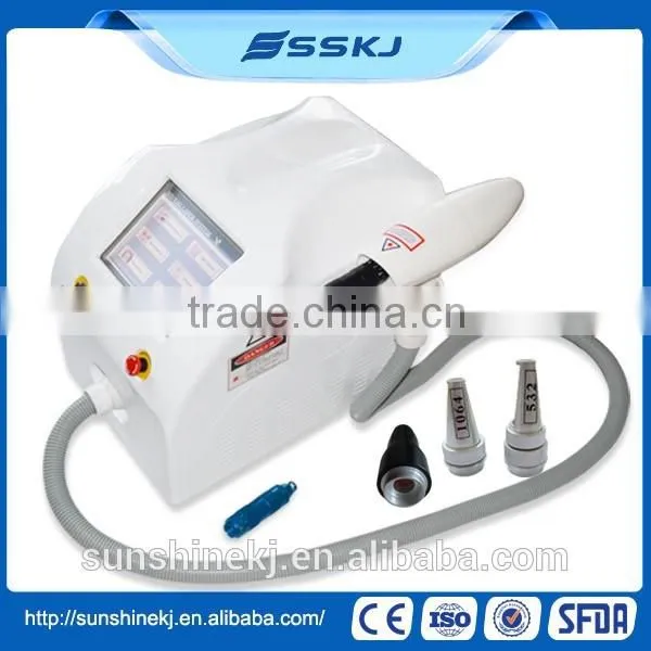 1500mj Salon Use Professional Tattoo Q Switch Laser Machine Removal Laser Machine Pigmented Lesions Treatment