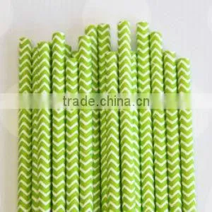 Red Drinking Paper Straws With Christmas Candy Cane Design photo-2