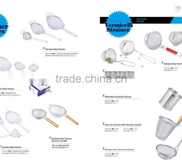 Stainless Steel Mesh Strainer Set photo-5