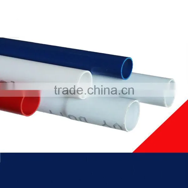 Water Drainage Supply Colored PVC Pipes