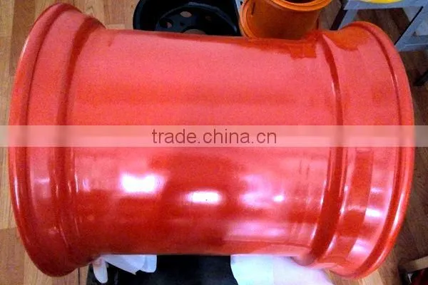 Red 24.00X22.5 Jiujiu Agriculturual Splice Steel Wheel Rim photo-2