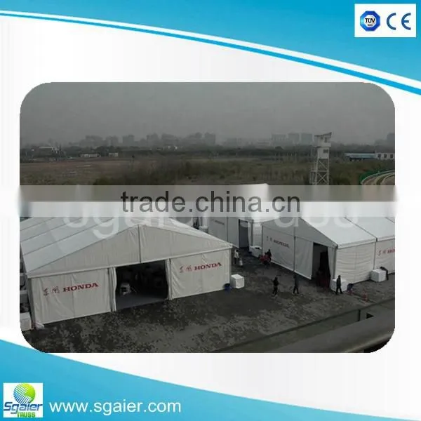 10*10 Waterproof Pvc Window Outdoor Aluminum White Pvc Pagoda Tent photo-3