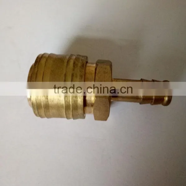German Type Hose Barb Steel Needle Lock Coupler,garden Hose Brass Joint photo-3