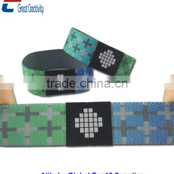 Custom Thin Adjustable Wristband Elastic NFC photo-3