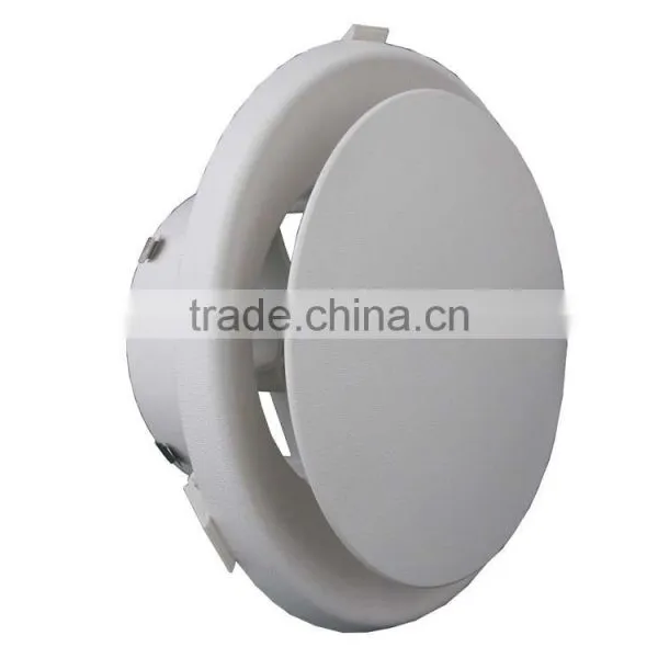 White Round Metal Air Vent photo-3