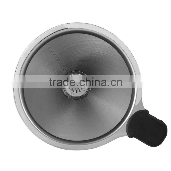 Portable, Paperless Pour Over Coffee Dripper With Stand Coffee Maker & Brewer photo-3