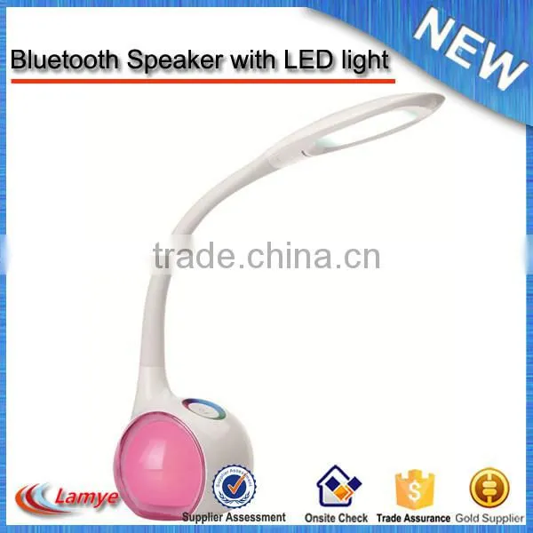 Small Manufacturing Ideas High End Bluetooth Led Lamp Speaker With Power Bank photo-2