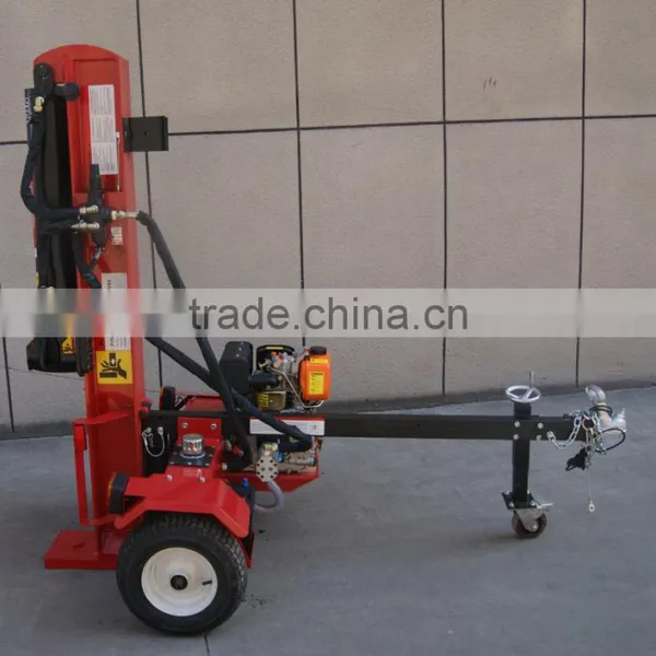 Factory Direct Sale Diesel 40Ton Log Splitter Wood Log Cutter photo-6