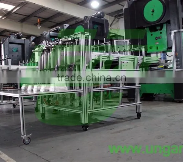 Standard Austrian Advanced Technology Full-Automatic Aluminum Container Production Stacker Collecting Machines(UNST-6010-80T) photo-2