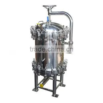 New Design CE Certifications SUS304 SUS316L Tubular Stainless Steel Filter Housing photo-2